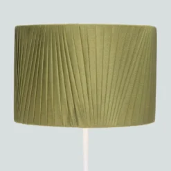 Raye Olive Drum Pleated Silk Shade - 30cm 2 Raye Olive Drum Pleated Silk Shade - 30cm -Deals Furniture Store 13139397 5224900555544280