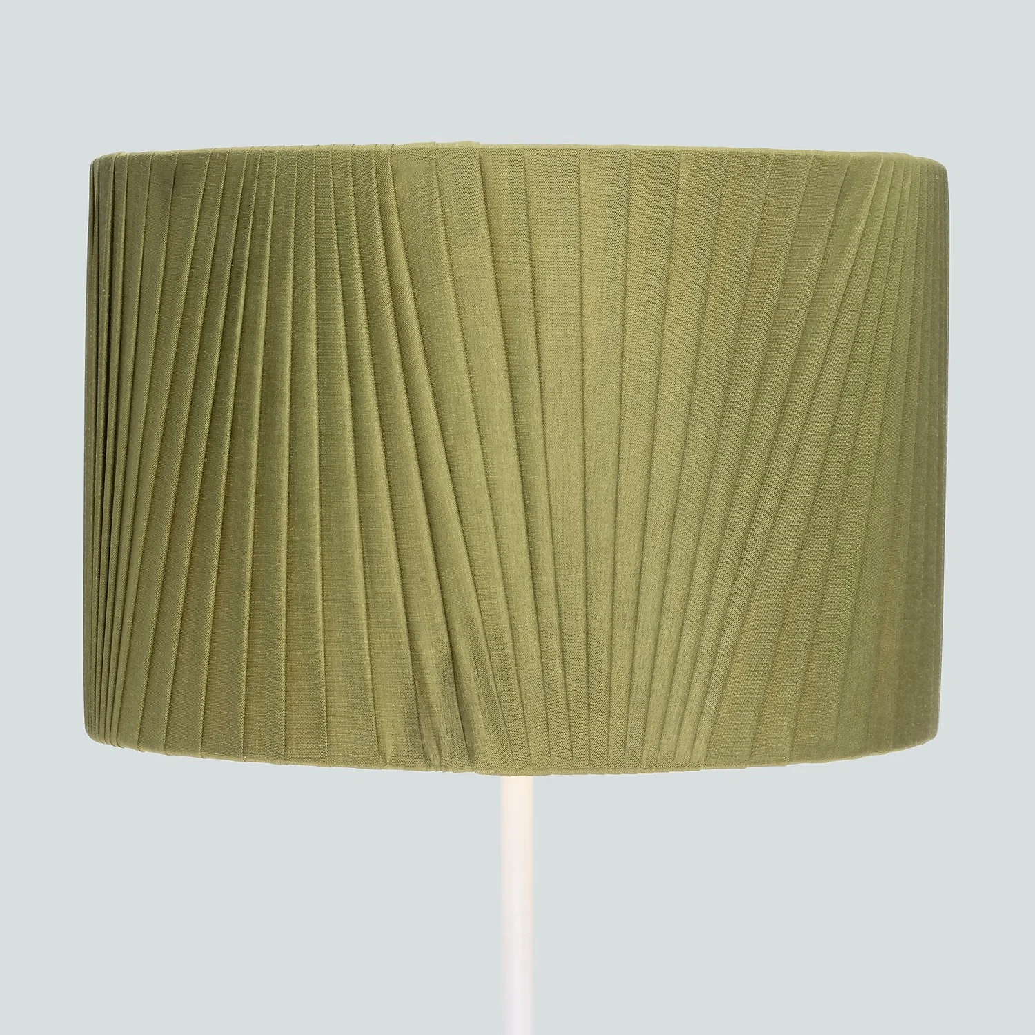 Raye Olive Drum Pleated Silk Shade - 30cm Raye Olive Drum Pleated Silk Shade - 30cm -Deals Furniture Store 13139397 5224900555544280