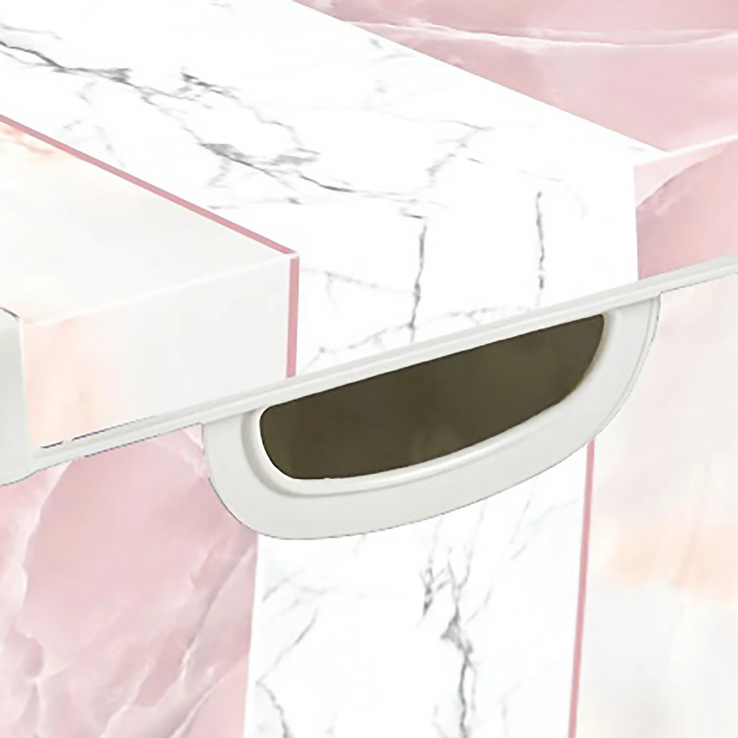 Curver Stockholm Mixed Marble Deco Storage Box - Pink & White 22L Curver Stockholm Mixed Marble Deco Storage Box - Pink & White 22L -Deals Furniture Store 13148481 1224896660205593