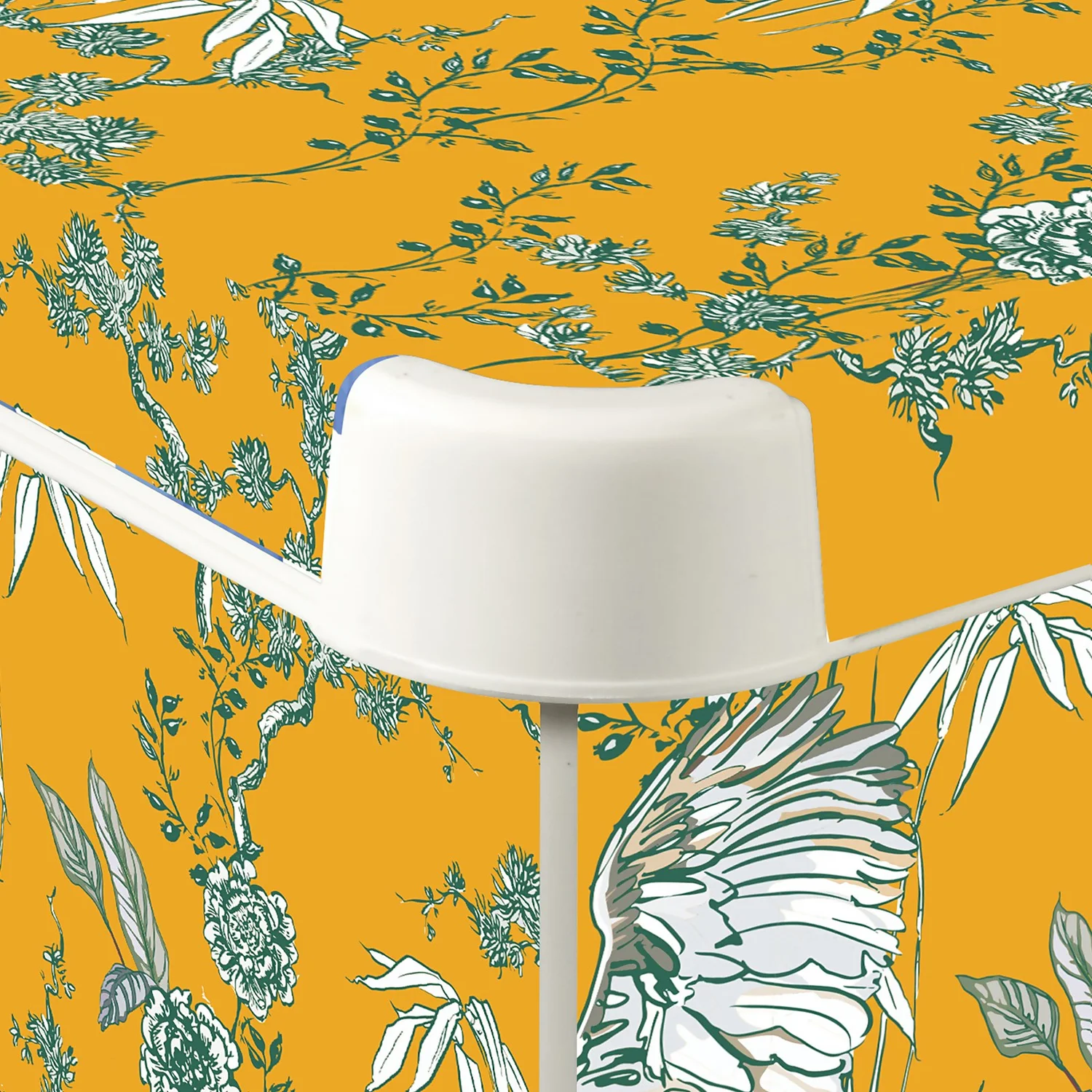 Curver Stockholm Stork Deco Storage Box - Yellow - 22L Curver Stockholm Stork Deco Storage Box - Yellow - 22L -Deals Furniture Store 13169628 1784898511880962