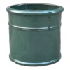 Malay Cylinder Green Plant Pot - 37cm