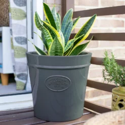 Country Living Heritage Denim Cone Pot - 41cm -Deals Furniture Store 13188756 1584933183184883