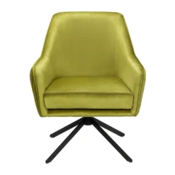 Pia Pleat Swivel Chair - Olive -Deals Furniture Store 13222763 1904940701575036