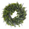 Artificial Lavender Whirl Wreath