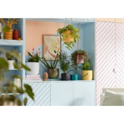 Yellow Solare Plant Pot - 24cm -Deals Furniture Store 13432910 1584948250141199