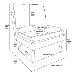 Pippa Pillow Accent Chair - Blue -Deals Furniture Store 13514417 5275014368835176