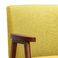 Alex Mid Century Armchair - Ochre -Deals Furniture Store 13514419 9334963831694997