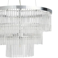 Highgate 3 Tier Pendant Light - Chrome -Deals Furniture Store 13529594 1434945396556706