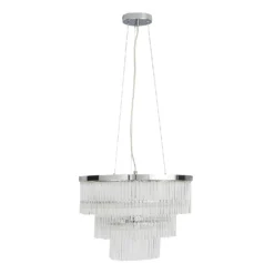 Highgate 3 Tier Pendant Light - Chrome -Deals Furniture Store 13529594 7714945396511436