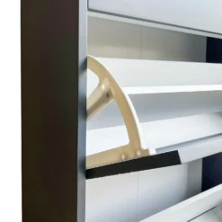 Lewis Shoe Storage Unit - Grey 4 Lewis Shoe Storage Unit - Grey -Deals Furniture Store 13633732 9394974471983262