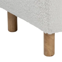 Barry Boucle Armchair - Cream -Deals Furniture Store 13644170 9825003705432415