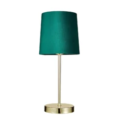 Paris Velvet Table Lamp - Emerald -Deals Furniture Store 13751361 2044969499182155