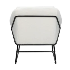 Evelyn Metal Frame Chair - Boucle -Deals Furniture Store 13863937 1084978553732772