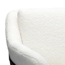 Evelyn Metal Frame Chair - Boucle -Deals Furniture Store 13863937 6384978553765994