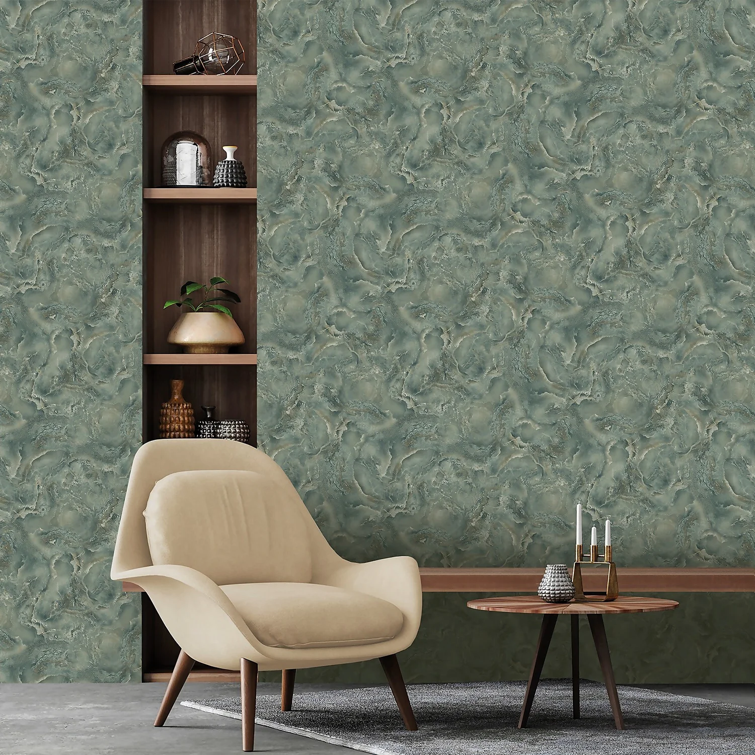Belgravia Décor Marble Textured Green Wallpaper Belgravia Décor Marble Textured Green Wallpaper -Deals Furniture Store 13909705 2014981690750098