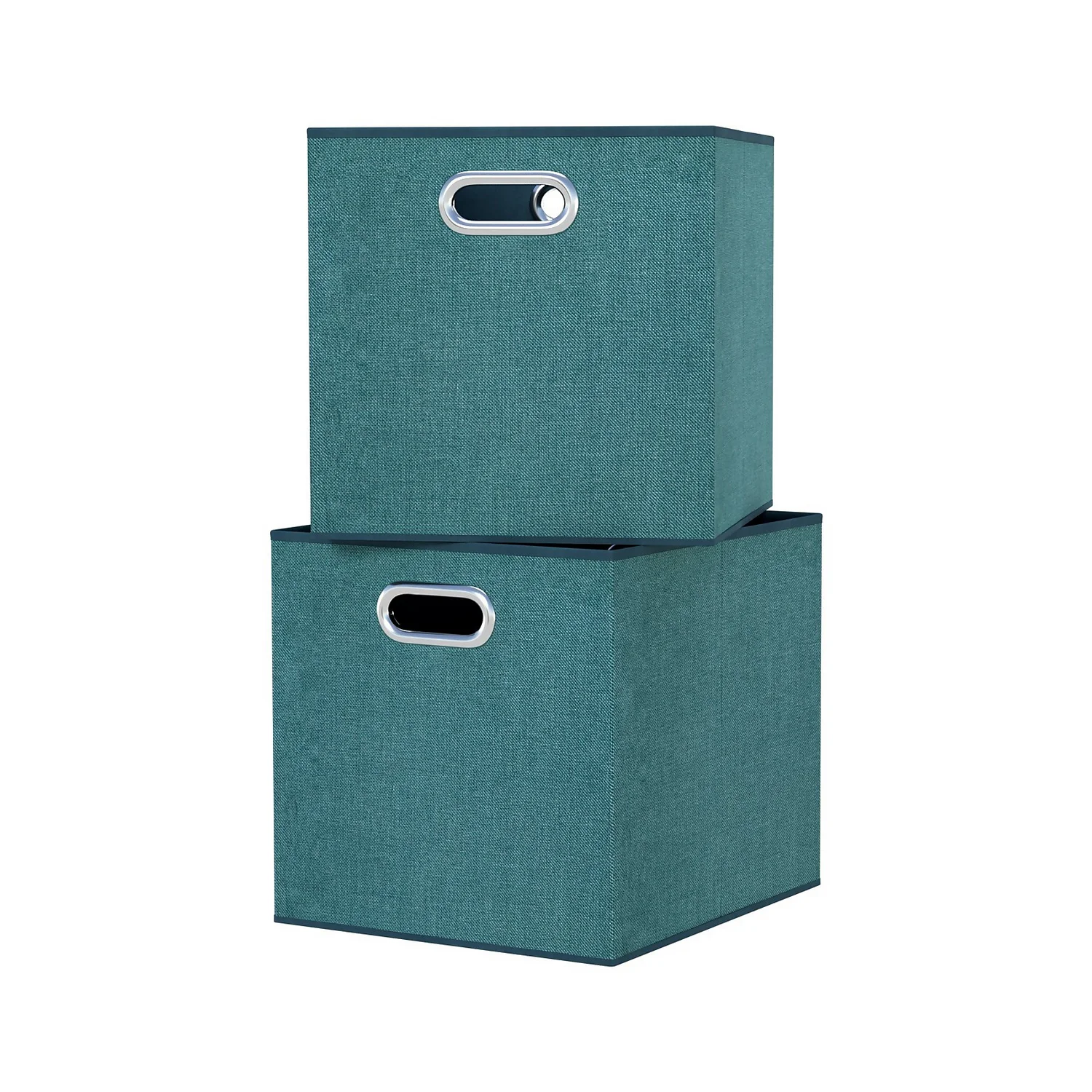 Clever Cube Fabric Insert - Set of 2 - Jade Green Clever Cube Fabric Insert - Set Of 2 - Jade Green -Deals Furniture Store 13911395 2124981912809501