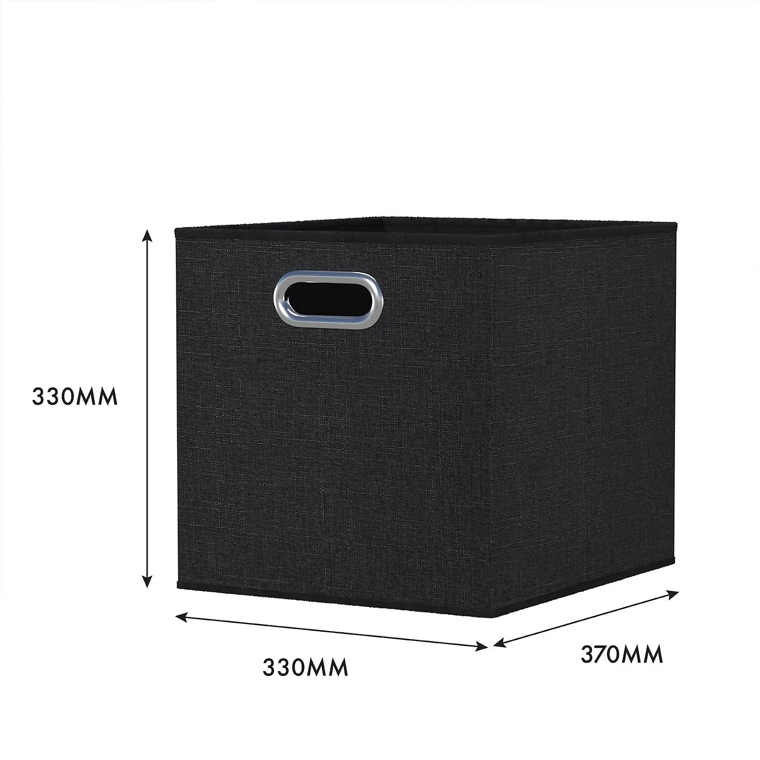 Clever Cube Fabric Insert - Set of 2 - Woven Pepper Clever Cube Fabric Insert - Set Of 2 - Woven Pepper -Deals Furniture Store 13911401 1444981913042289