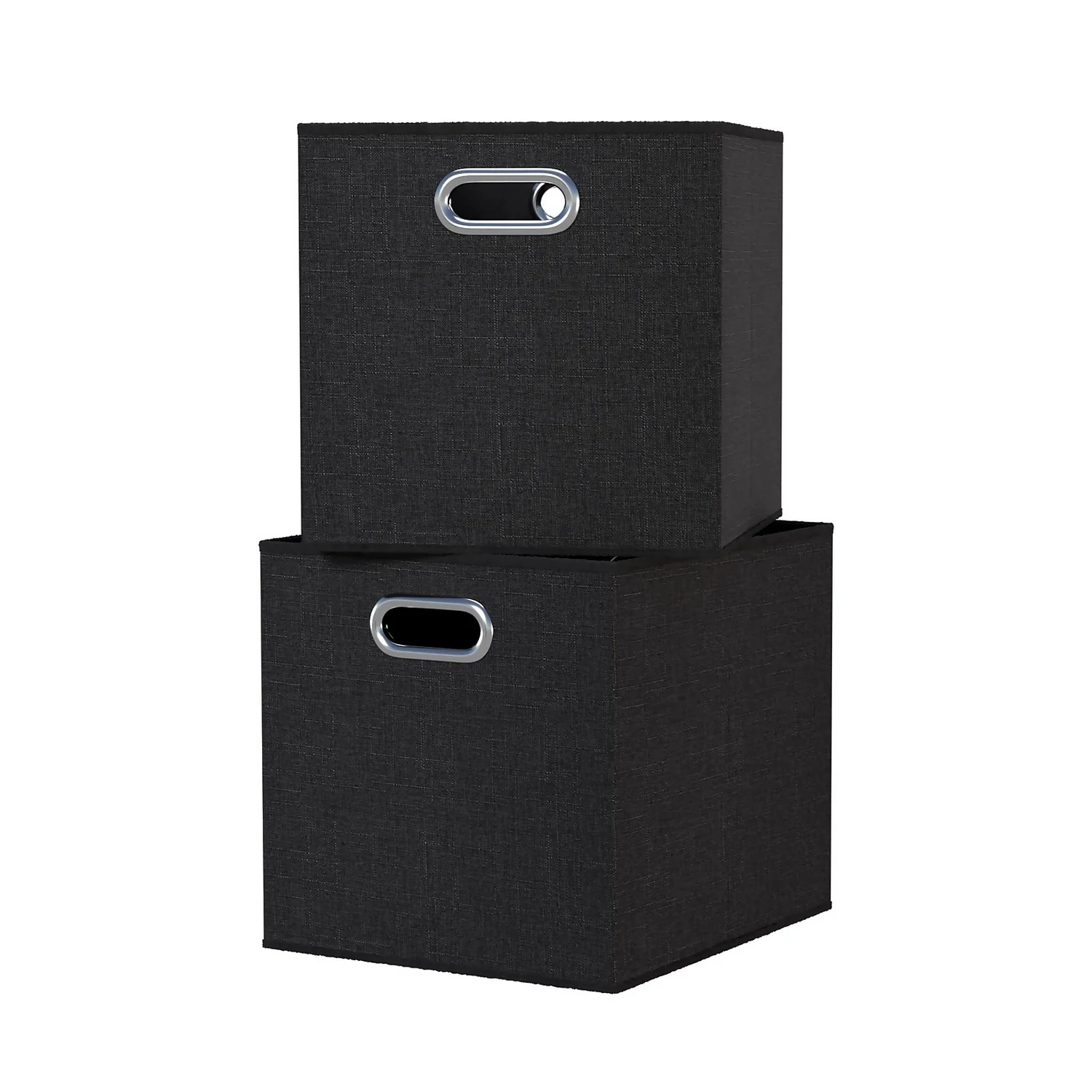 Clever Cube Fabric Insert - Set of 2 - Woven Pepper Clever Cube Fabric Insert - Set Of 2 - Woven Pepper -Deals Furniture Store 13911401 2074981912834098