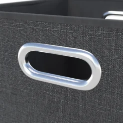 Clever Cube Fabric Insert - Set Of 2 - Woven Pepper 2 Clever Cube Fabric Insert - Set Of 2 - Woven Pepper -Deals Furniture Store 13911401 8194981912928613