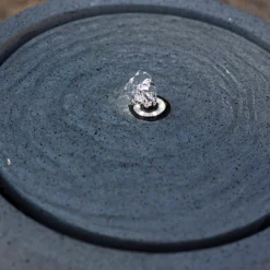 Stylish Fountain Nara Ripple Garden Water Feature With LEDs -Deals Furniture Store 13947171 1175005844972994