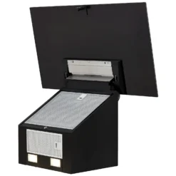 NEFF N30 D85IEE1S0B 80 Cm Angled Chimney Cooker Hood - Black -Deals Furniture Store 13950708 1104985911145199