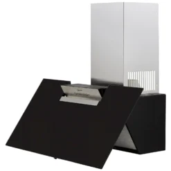 NEFF N30 D85IEE1S0B 80 Cm Angled Chimney Cooker Hood - Black -Deals Furniture Store 13950708 1764985910943200