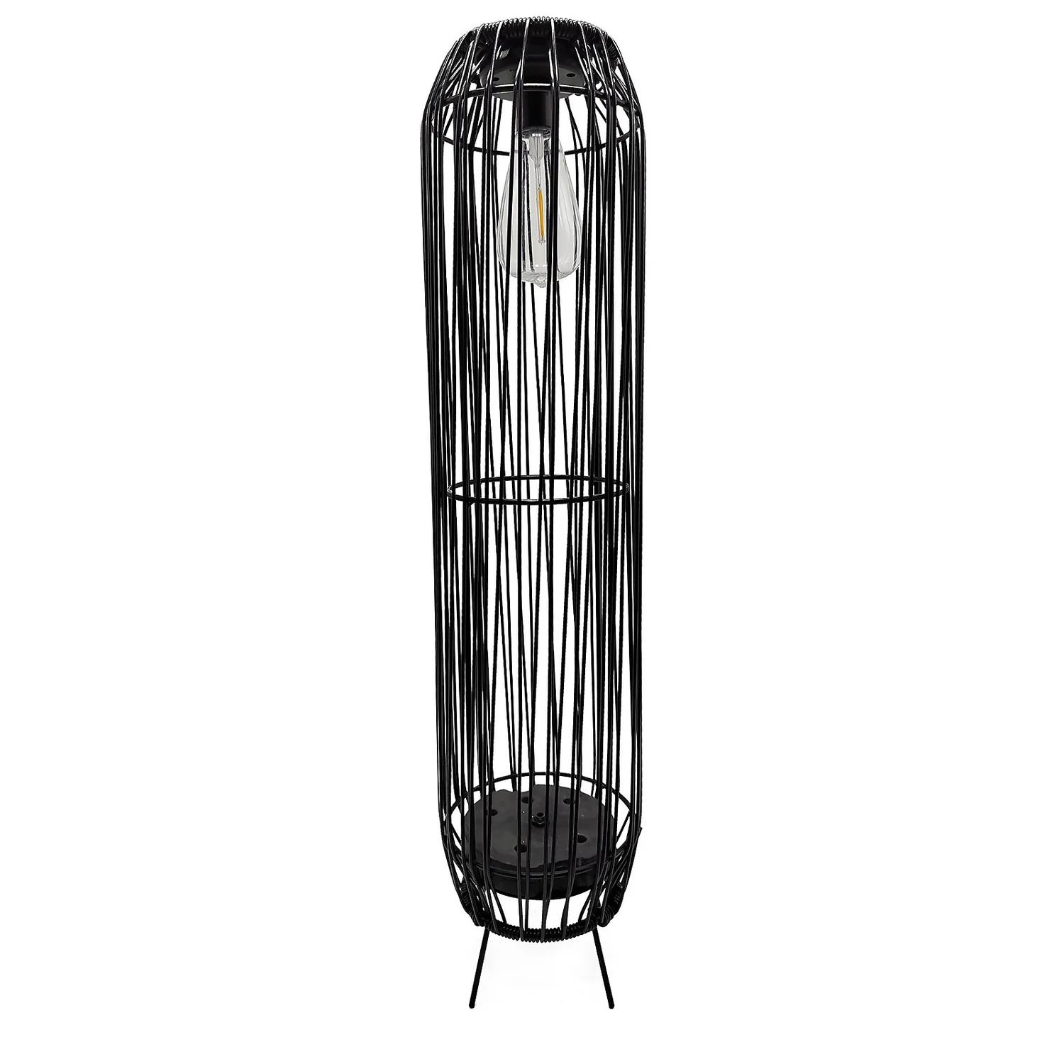 Homebase Edit Tall Black Rattan Solar Lantern Homebase Edit Tall Black Rattan Solar Lantern -Deals Furniture Store 13965918 1965002424238198