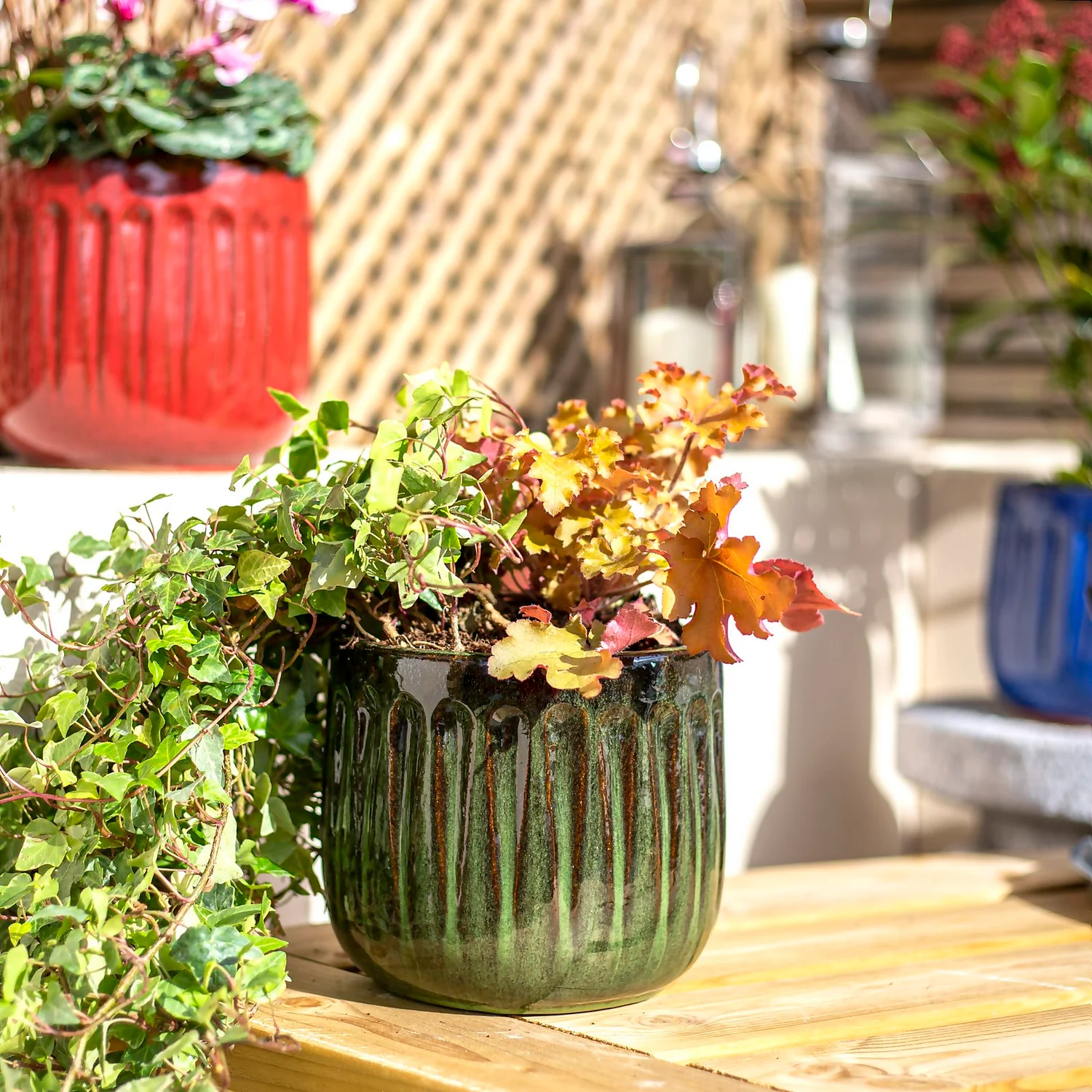 Chiswick Running Pot Green - 18cm Chiswick Running Pot Green - 18cm -Deals Furniture Store 13973646 5835011238959671