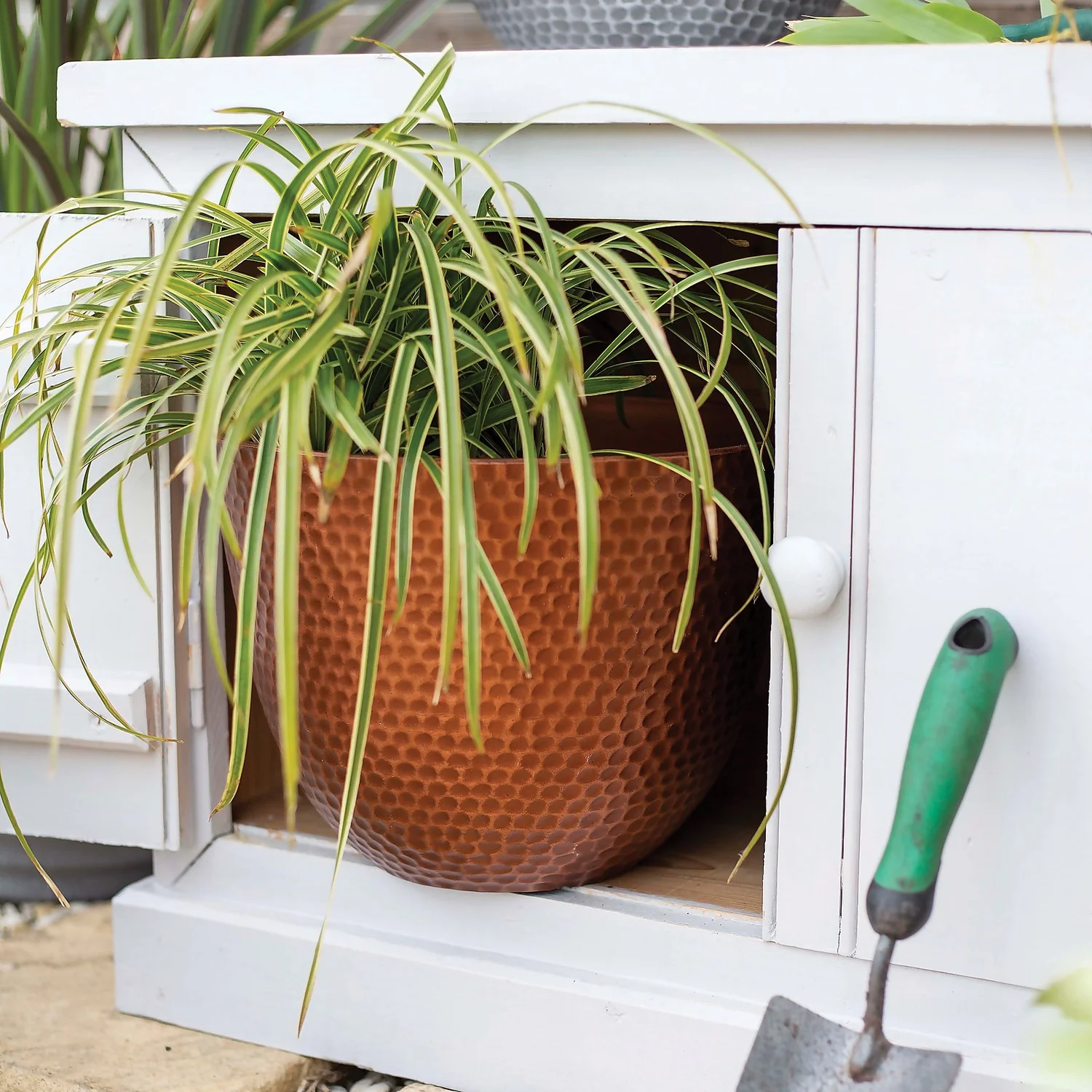 Suva Hammered Pot Copper - 31cm Suva Hammered Pot Copper - 31cm -Deals Furniture Store 13973652 2035011806086988