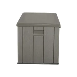 LIFETIME 568L Outdoor Storage Deck Box - Rough-Cut Brown -Deals Furniture Store 13997406 1294999835439924