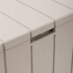 Toomax Bravo Garden Storage Box 270L - Warm Grey -Deals Furniture Store 13997481 1495004537193128