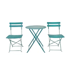 Millie Metal Bistro Set - Green -Deals Furniture Store 14005782 6135018249521962
