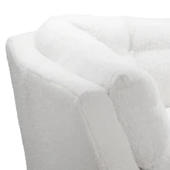The Snuggler Button Chair - Boucle -Deals Furniture Store 14202652 2025045747719260