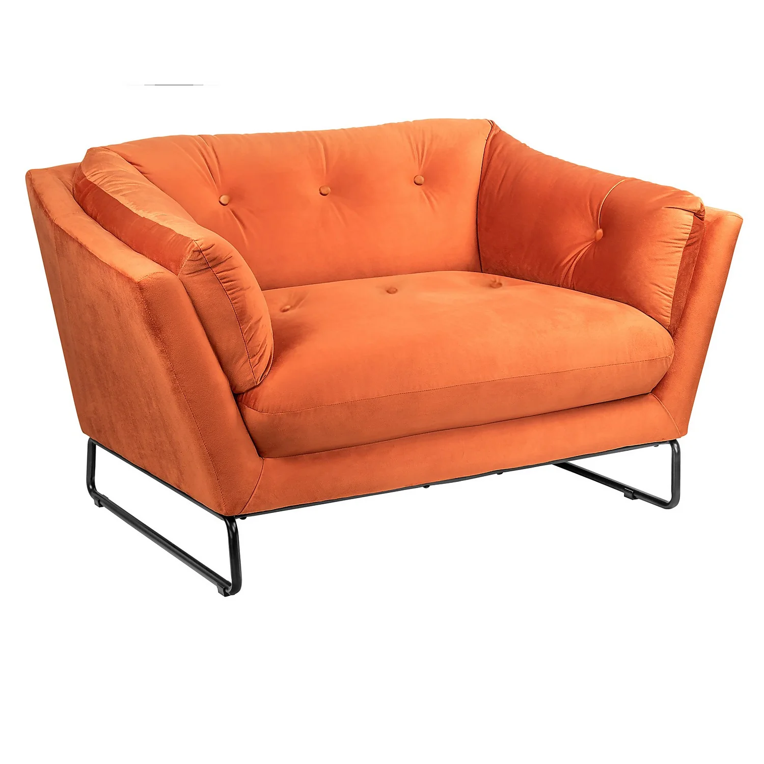 The Snuggler Button Chair - Burnt Orange The Snuggler Button Chair - Burnt Orange -Deals Furniture Store 14202653 1165045747564445